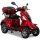 Elektroroller E-Quad 25 V.3 Lithium, Rot, 60V-20Ah Akku, 1000 Watt