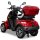 Elektroroller E-Quad 25 V.3 Lithium, Rot, 60V-20Ah Akku, 1000 Watt