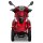 Elektroroller E-Quad 25 V.3 Lithium, Rot, 60V-20Ah Akku, 1000 Watt