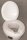 Toilettensitzerhöhung CLIPPER,III mit Deckel 10cm(Ato Form),