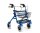 Rollator 286i mit Tablett, Korb und Stockhalter>>>>Farbe: blau