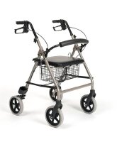 Rollator Eco-light II T m.Sitz,-u.Rückenstütze,champagner,