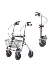 Rollator SENIO mit Tablett, Korb, Sitz und Stockhalter,...
