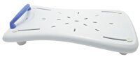 Badewannenbrett PLUS mit Haltegriff, weiß-blau>>>>70 cm