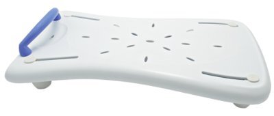 Badewannenbrett PLUS mit Haltegriff, weiß-blau>>>>78 cm