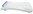 Badewannenbrett PLUS 78x35cm,weiß,Haltegriff blau(Sundo),
