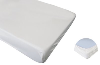 Matratzenschutz-Spannbezug FOLIE weiß>>>>140 x 200 cm