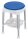 Duschhocker mit Soft-Drehsitz höhenverstellbar weiß>>>>