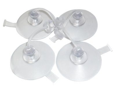 Sauger-Set für Badewannenlifter Bellavita (4 schwenkbare Sauger), transparent>>>>
