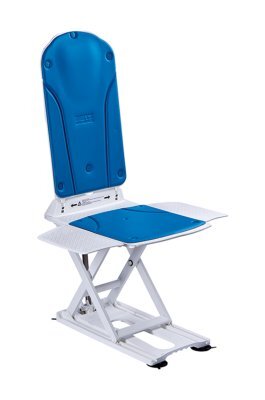Badewannenlifter KANJO XL SilverLine bis 170kg, weiß-blau>>>>