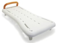 Badewannenbrett FRESH,30x74cm,m.Handgriff orange(Etac),