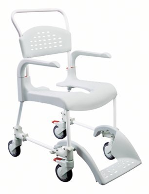 Clean Dusch-Toilettenrollstuhl,lagoon,SH49cm(Etac),