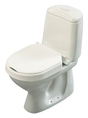 Toilettensitzerhöhung Hi-Loo fest mit Deckel>>>>Ausf.: Höhe 6 cm