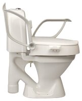Toilettensitzerhöhung Cloo m.,Armlehnen,höhenv.6,10 o.14cm,