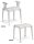Duschschemel SWIFT m.Armlehnen,u.Ausschnitt SH44-59cm,grau,