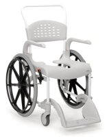 Clean,Dusch-Toilettenrollstuhl,24"Räder,wei&szl...