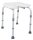 Duschstuhl DH 135 ohne Lehne mit Ausschnitt,weiß>>>>