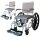 Dusch-Toilettenrollstuhl,DuoMotion 5"Räder,