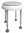 Duschhocker DELPHI TURN mit Drehsitz...