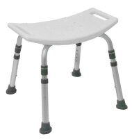 Duschhocker DURO KD mit Haltegriffen im Sitz,...
