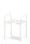 DuBaStar Duschhocker m.Arml.,SH46-53cm,weiß,