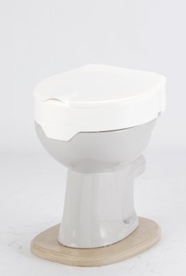 MOLETT Toilettensitzerhöhung,m.Deckel 10cm,