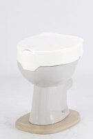 MOLETT Toilettensitzerhöhung,m.Deckel 10cm,