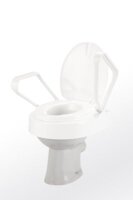 TRILETT2 Toilettensitzerhöhung,m.Armlehnen,weiß,