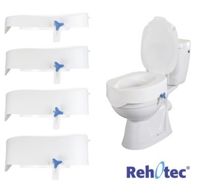 Toilettensitzerhöhung REHOTEC>>>>Ausf.: mit Deckel 7 cm