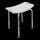 DHBDuschhocker Standard ergonomische Sitzfläche