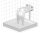 Duschklappsitz varioporto, weiß>>>>
