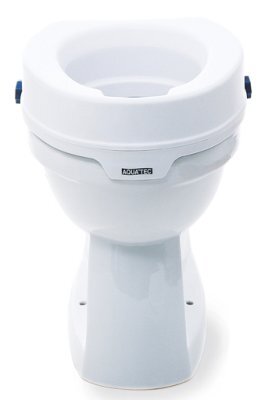 AQUATEC 90 Toilettensitz-Erhöhung o.Deckel
