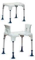 Duschhocker AQUATEC PICO mit Hygieneausschnitt...