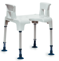 Duschhocker AQUATEC PICO mit Hygieneausschnitt...