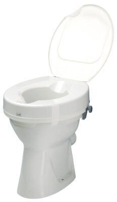 Toilettensitzerhöhung Ticco 2G>>>>Ausf.: mit Deckel