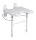 Duschklappsitz 9404-A m.,Ausschnitt,höhenvstb.o.Pad,