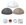 Kopfpolster TecnoPlus>>>>Farbe: grau