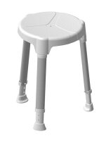 TAYO Duschhocker rund,weiß,(Dietz),