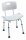 Invacare Duschstuhl H296 Cadiz mit Rückenlehne, weiß>>>>