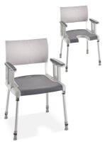 Duschstuhl INVACARE SORRENTO mit Armlehnen...