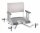 Invacare Sorrento Badewannen-,Drehsitz m.Arml.u.Ausschnitt,