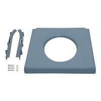 Kunststoff-Sitzbrille für Toilettenstuhl TSU/TSU-2 grau>>>>
