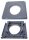 Toilettenbrille f.Toil.-Stuhl,H720T ab März/2009 grau,
