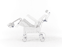 Dusch- und Toilettenrollstuhl AQUATEC OCEAN VIP ERGO mit Topf,Halter,Softsitz>>>>