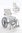 AQUATEC OCEAN 24" Ergo,Dusch-u. Toil.-Rollstuhl,