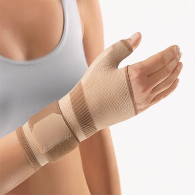 Bort Daumen-Hand-Bandage>>>>Farbe: beige Gr. L