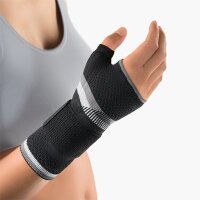 Bort ManuBasic Plus Handgelenk,-Bandage links schwarz Gr.M,