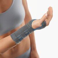 Bort Handgelenkst.m.Aluschiene,links schwarz Gr.XL,