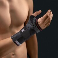 Bort Sel.ManuZip volar Hand-,gelenk-Schiene re.silber Gr.XL,
